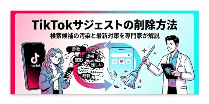 TikTokサジェストの削除方法！検索候補の汚染と最新対策を専門家が解説